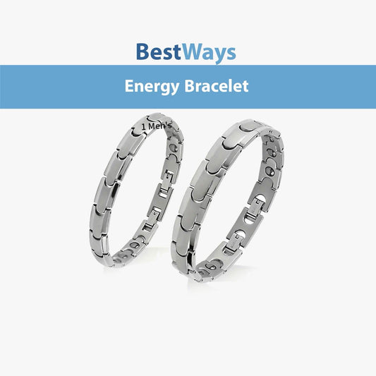 Celebrate love and well-being with the Couple's Magnetic Energy Bracelet.
Made from premium titanium stainless steel with embedded magnets, these unisex bracelets support circulation, joint comfort, and natural energy flow. A meaningful gift for couples that combines style, strength, and wellness.