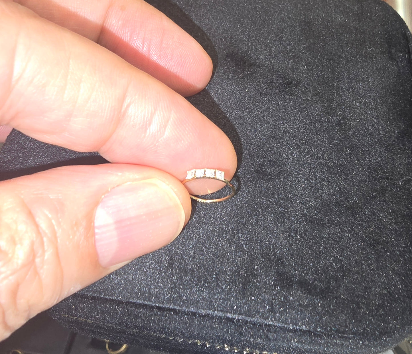 14k ਸੋਨੇ ਦੀ ਨੱਕ ਦੀ ਅੰਗੂਠੀ