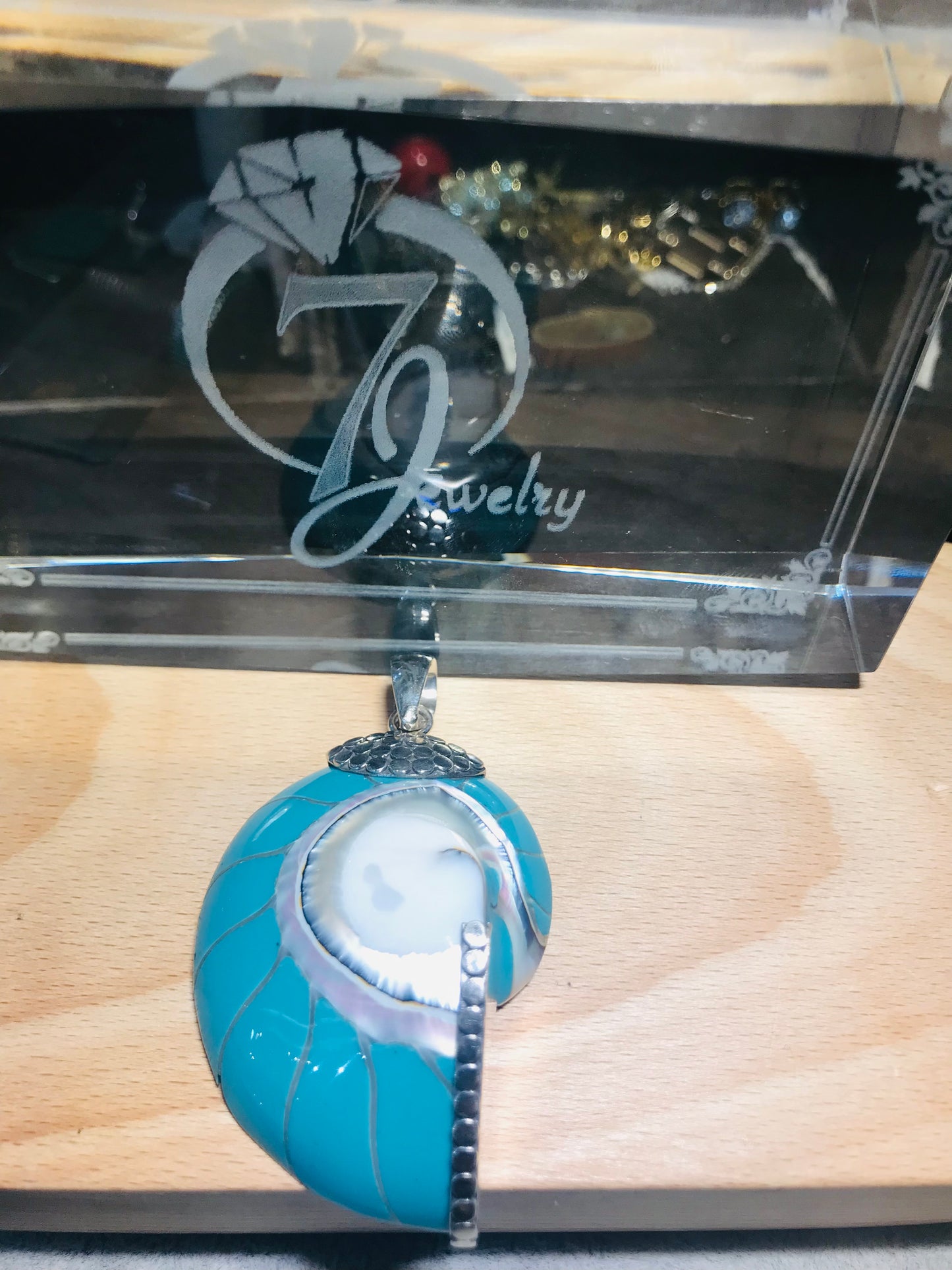 Pendentif en argent sterling