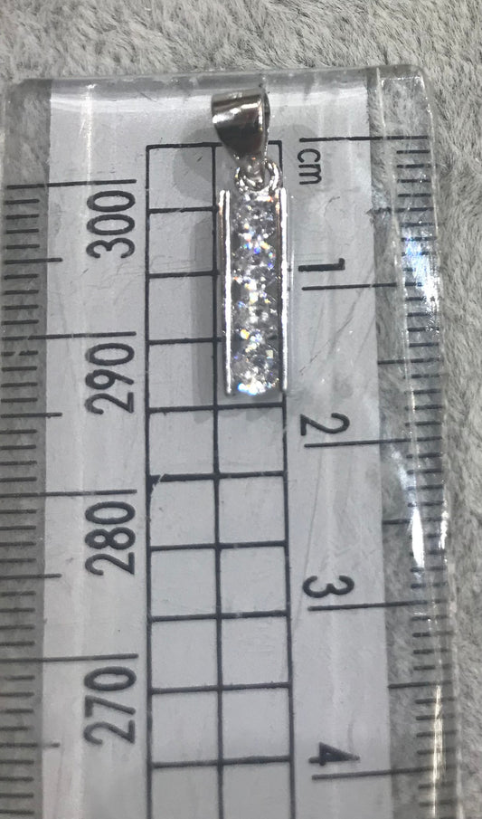 Pendentif en argent véritable