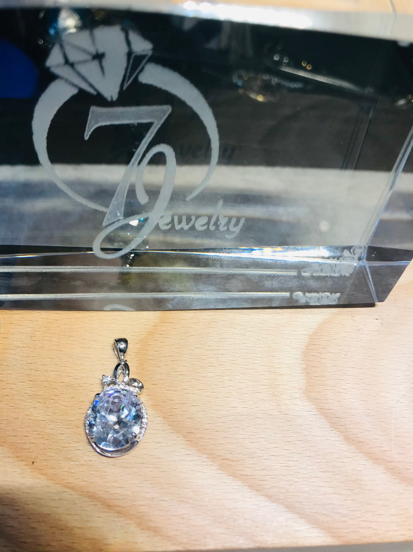 Pendentif en argent sterling