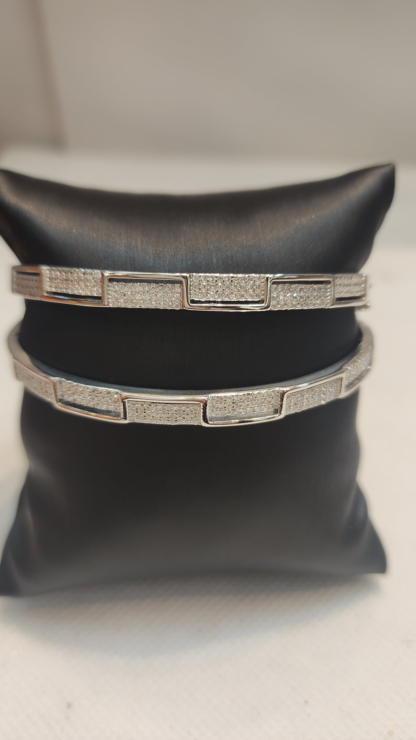 Bracelets en argent véritable