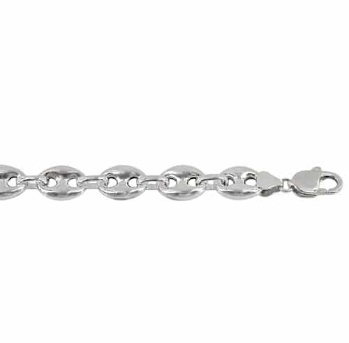 Chaîne en argent sterling (Gucci) (11 mm)
