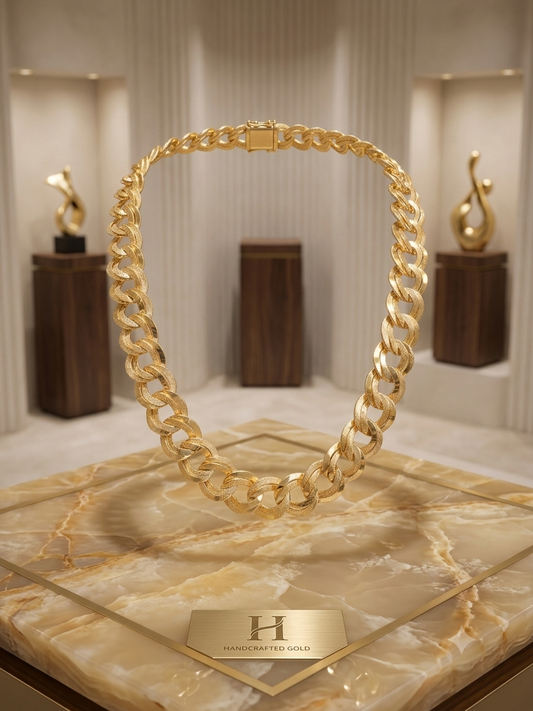 Gold Plated Cuban Link Chain