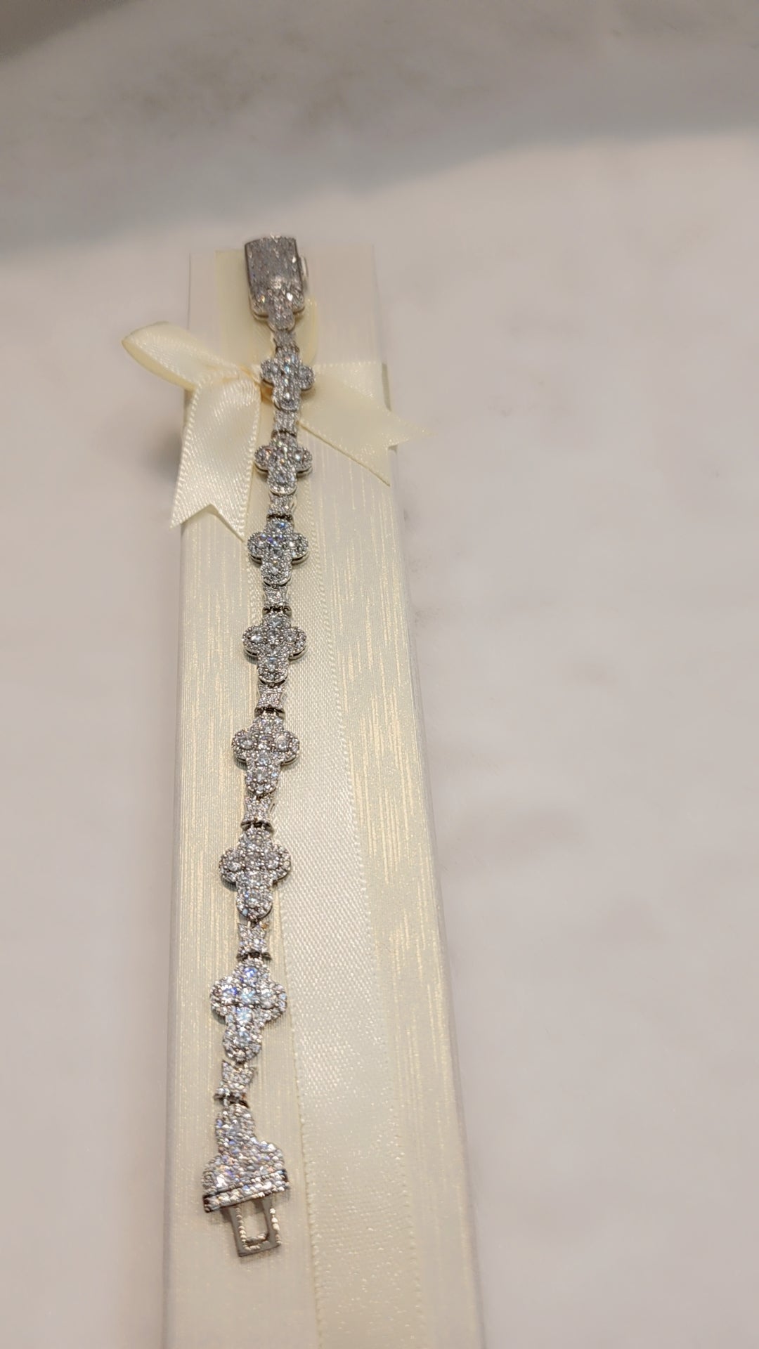 Bracelet plaqué or glacé