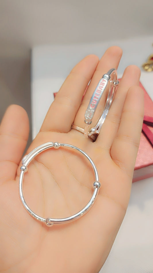 Bracelets bébé en argent sterling