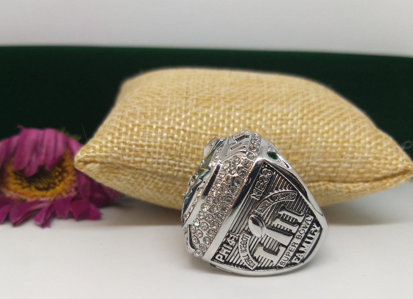 Bague de championnat du Super Bowl Foles des Philadelphia Eagles |
