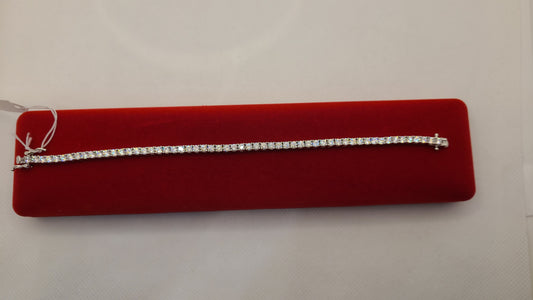 Bracelet de tennis en argent sterling