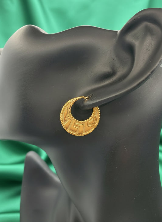 Nattiyan en argent véritable rempli d'or 24 carats