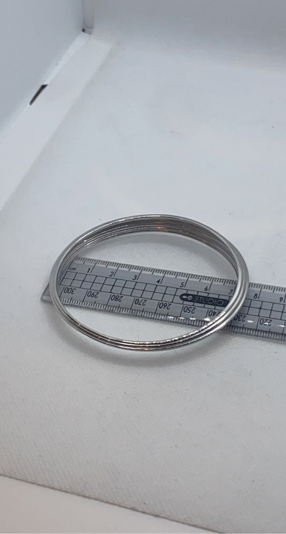 Bracelets en argent véritable (Karas)