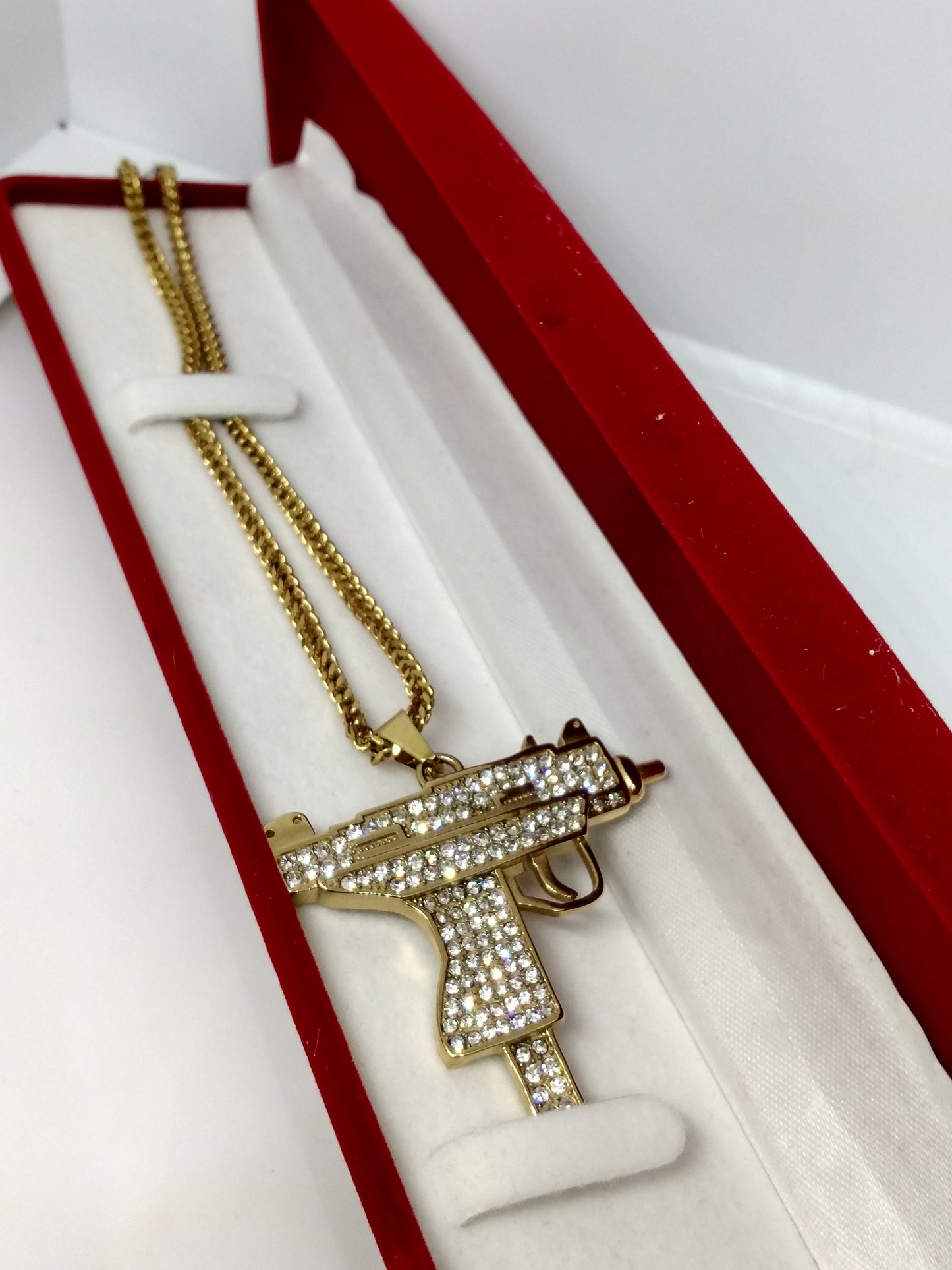 Pendentif pistolet Uzi