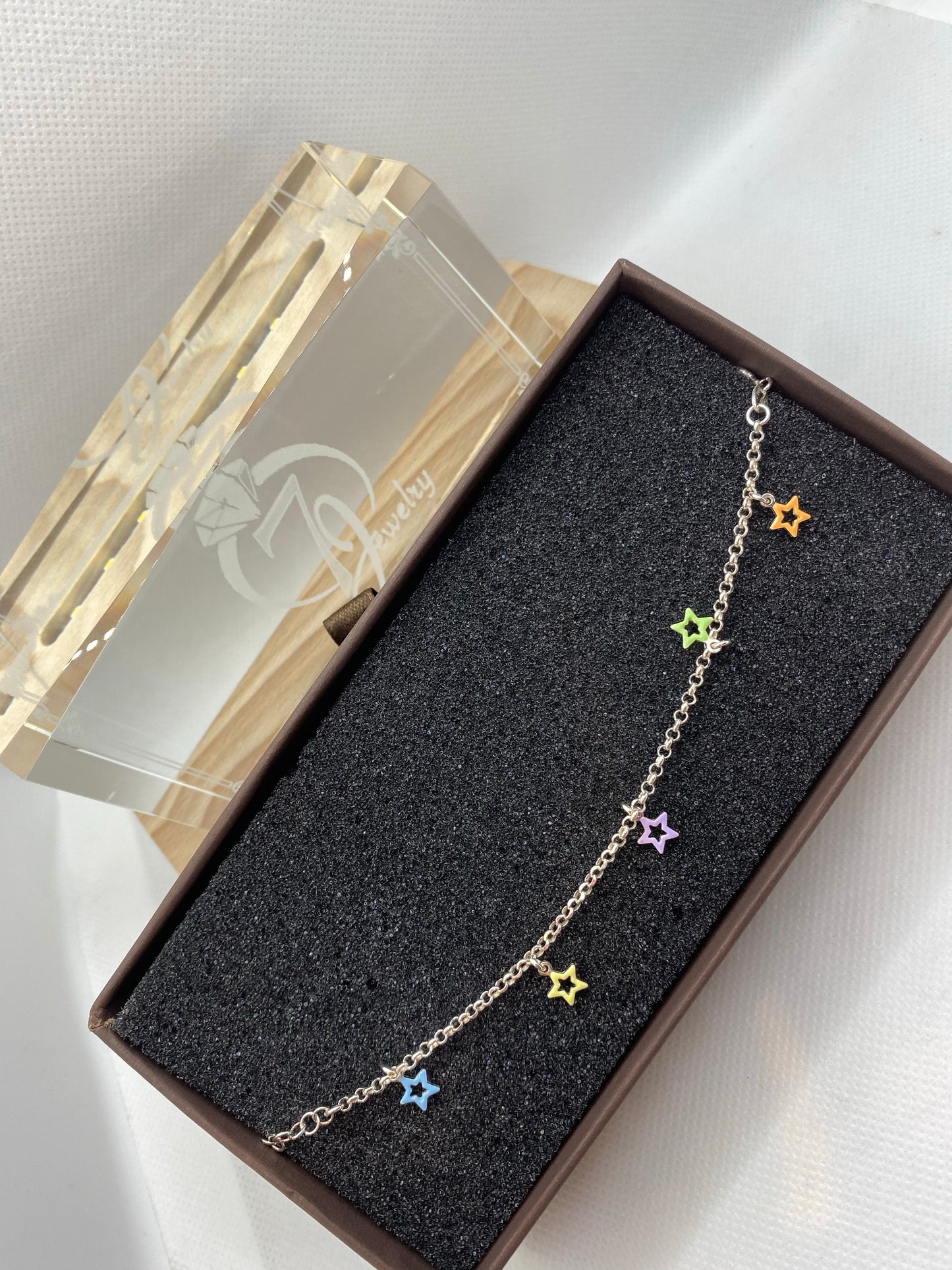 Bracelets étoiles en argent sterling 925