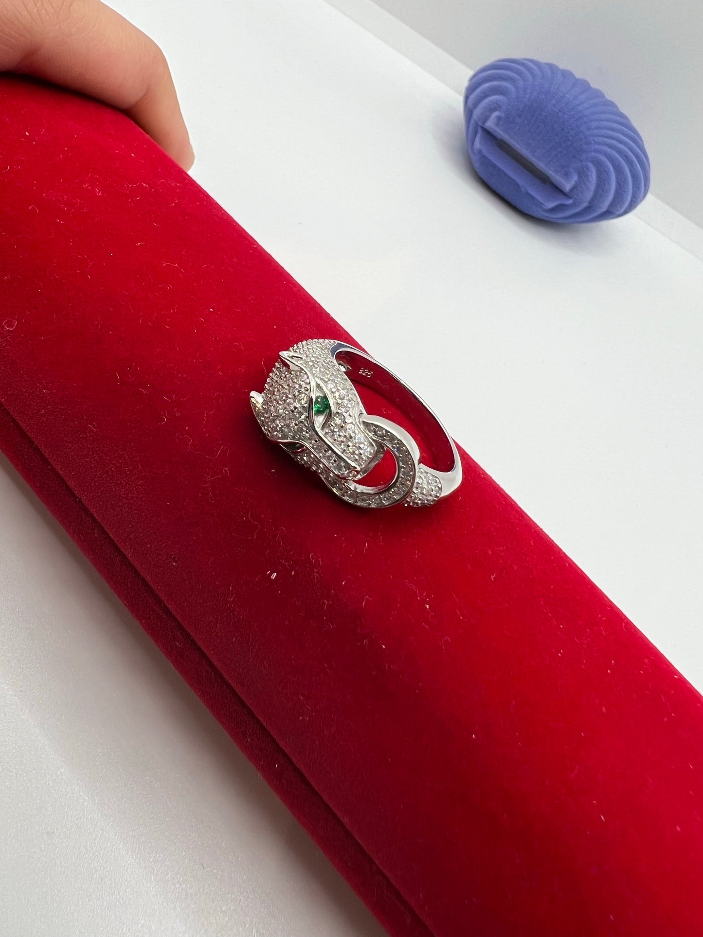 ਅਸਲੀ ਚਾਂਦੀ ਦੀ ਸੱਪ ਦੀ ਅੰਗੂਠੀ