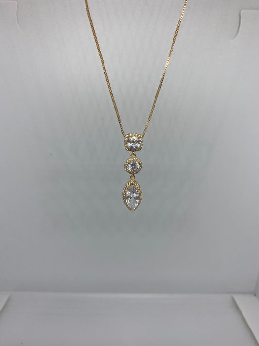 Gold plated necklace