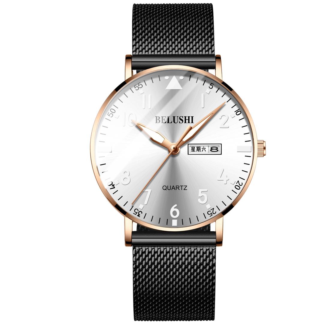 Montre tendance en acier inoxydable