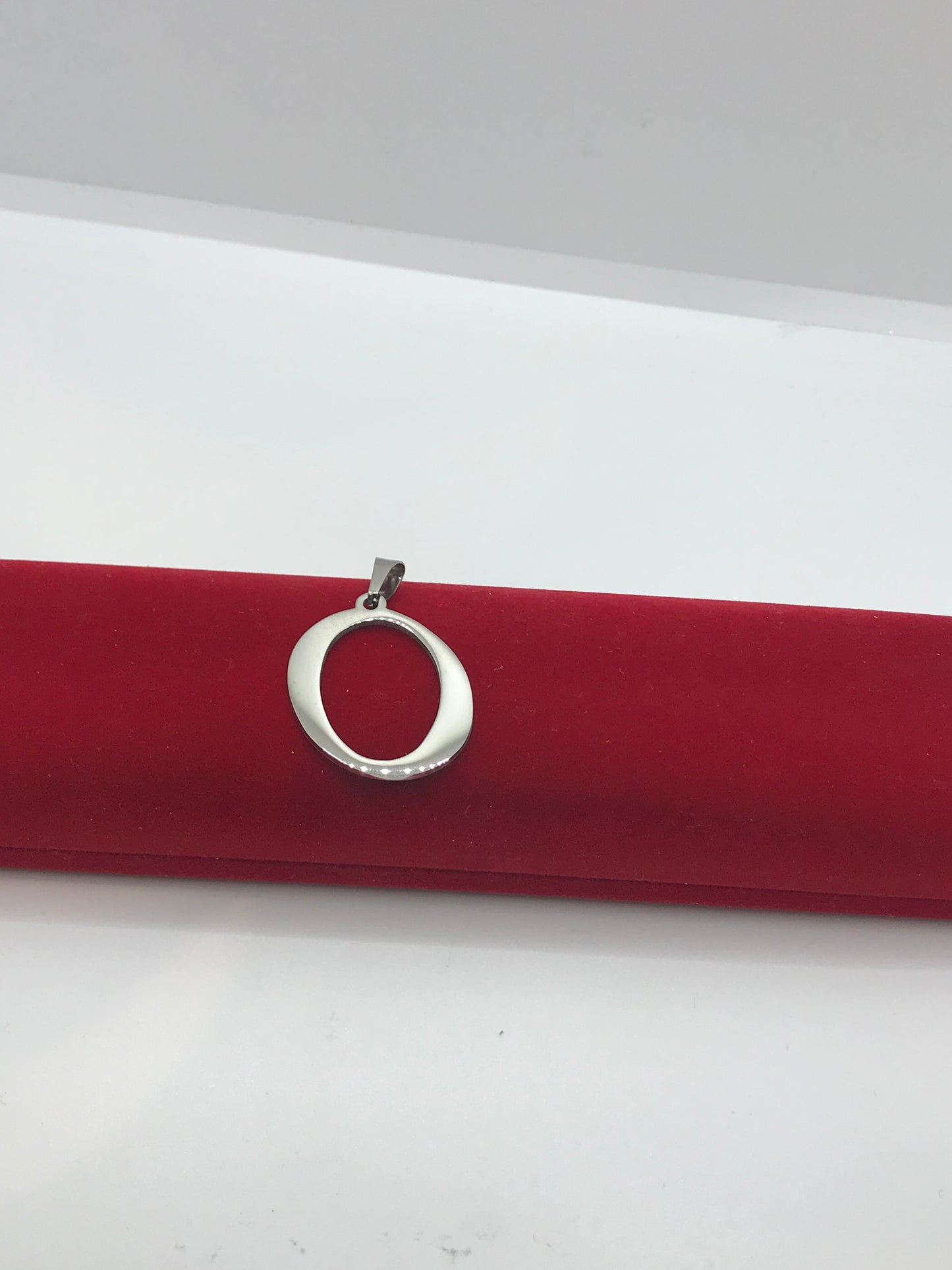 Pendentifs initiaux en acier inoxydable