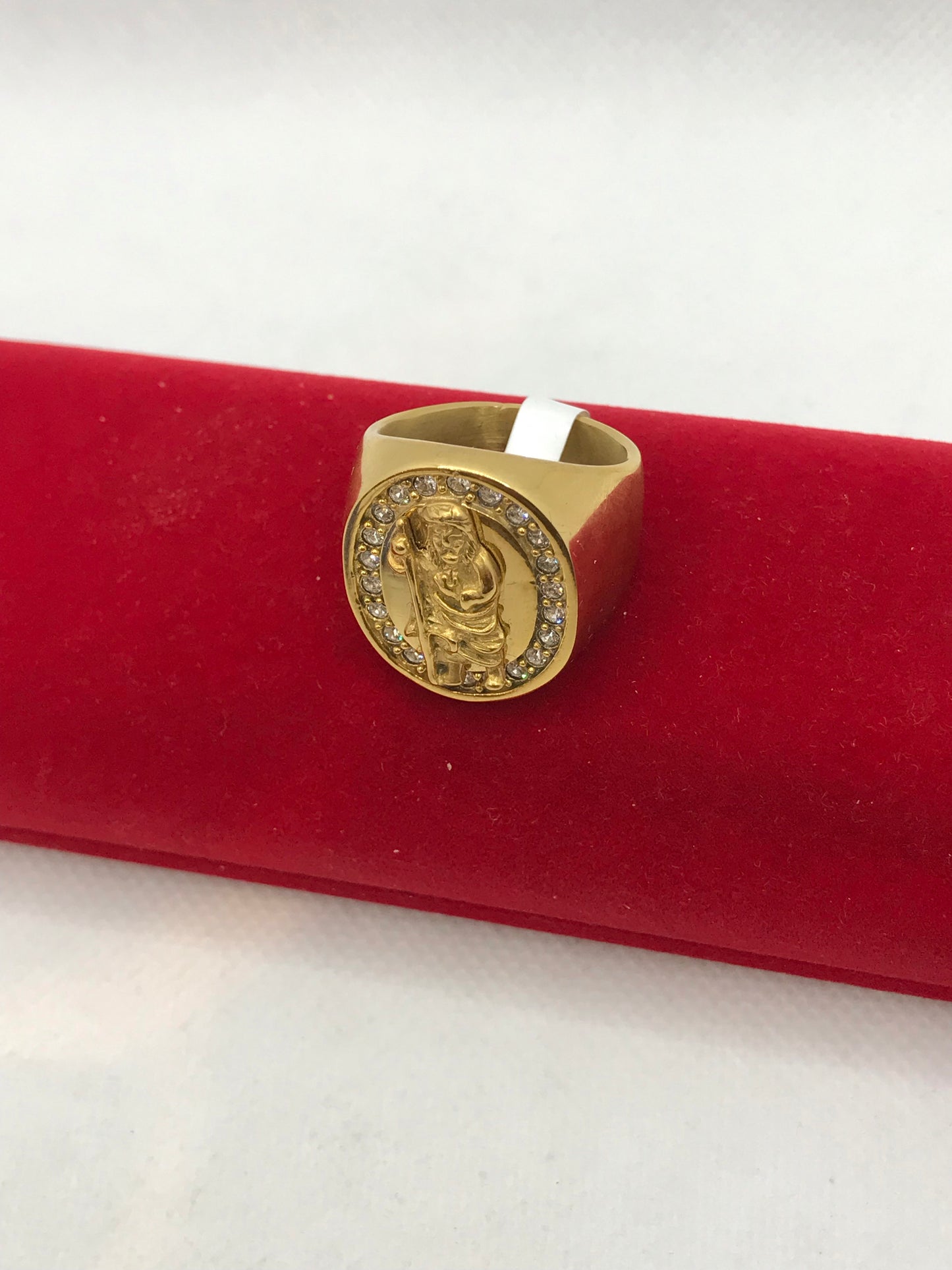 Bague élégante plaquée or