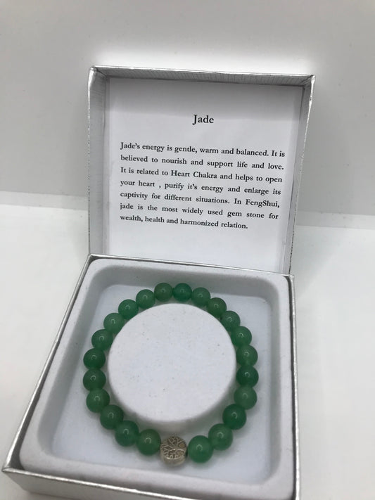 Bracelets thérapeutiques extensibles en pierres précieuses