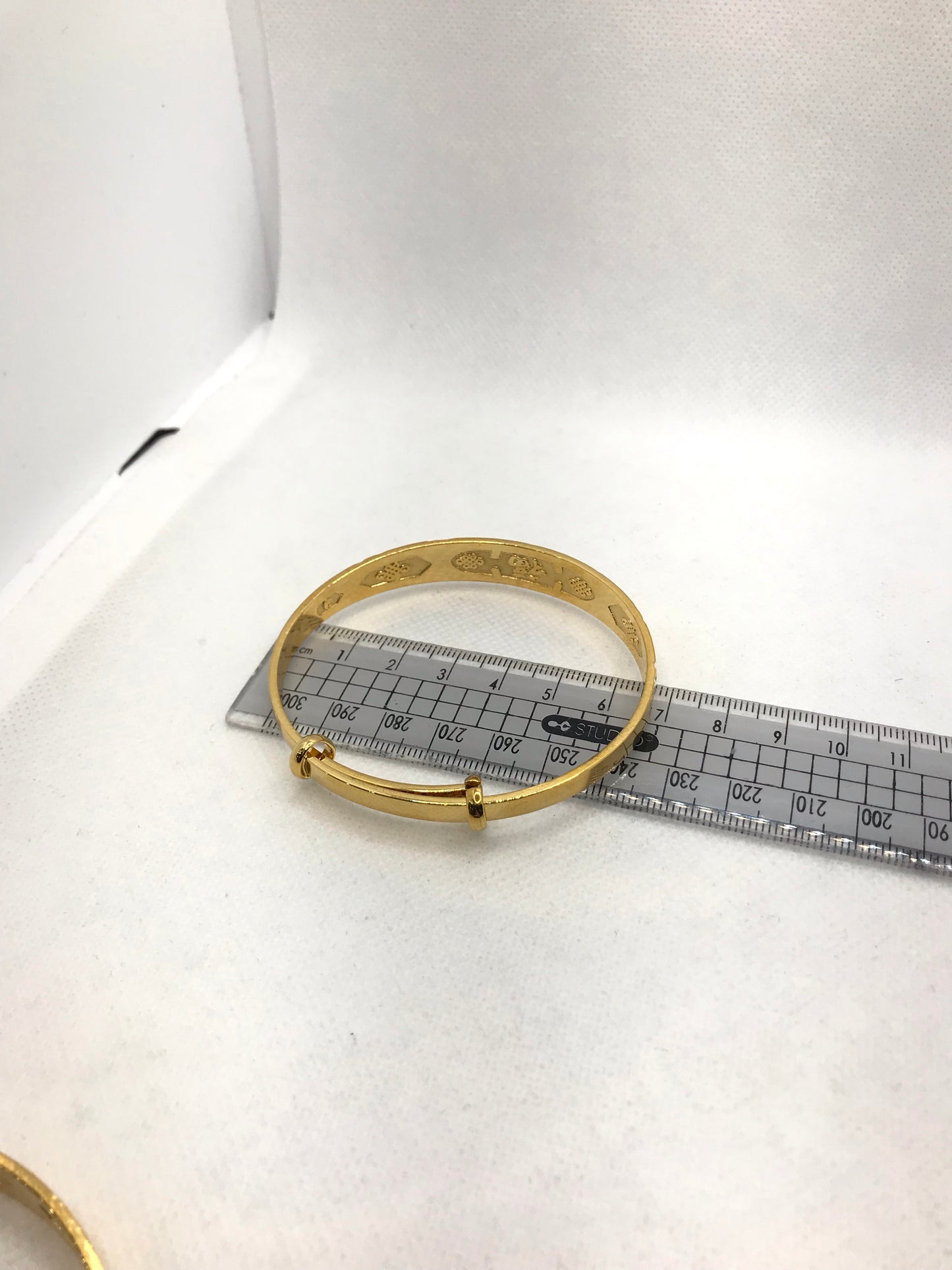 Bracelets réglables plaqués or