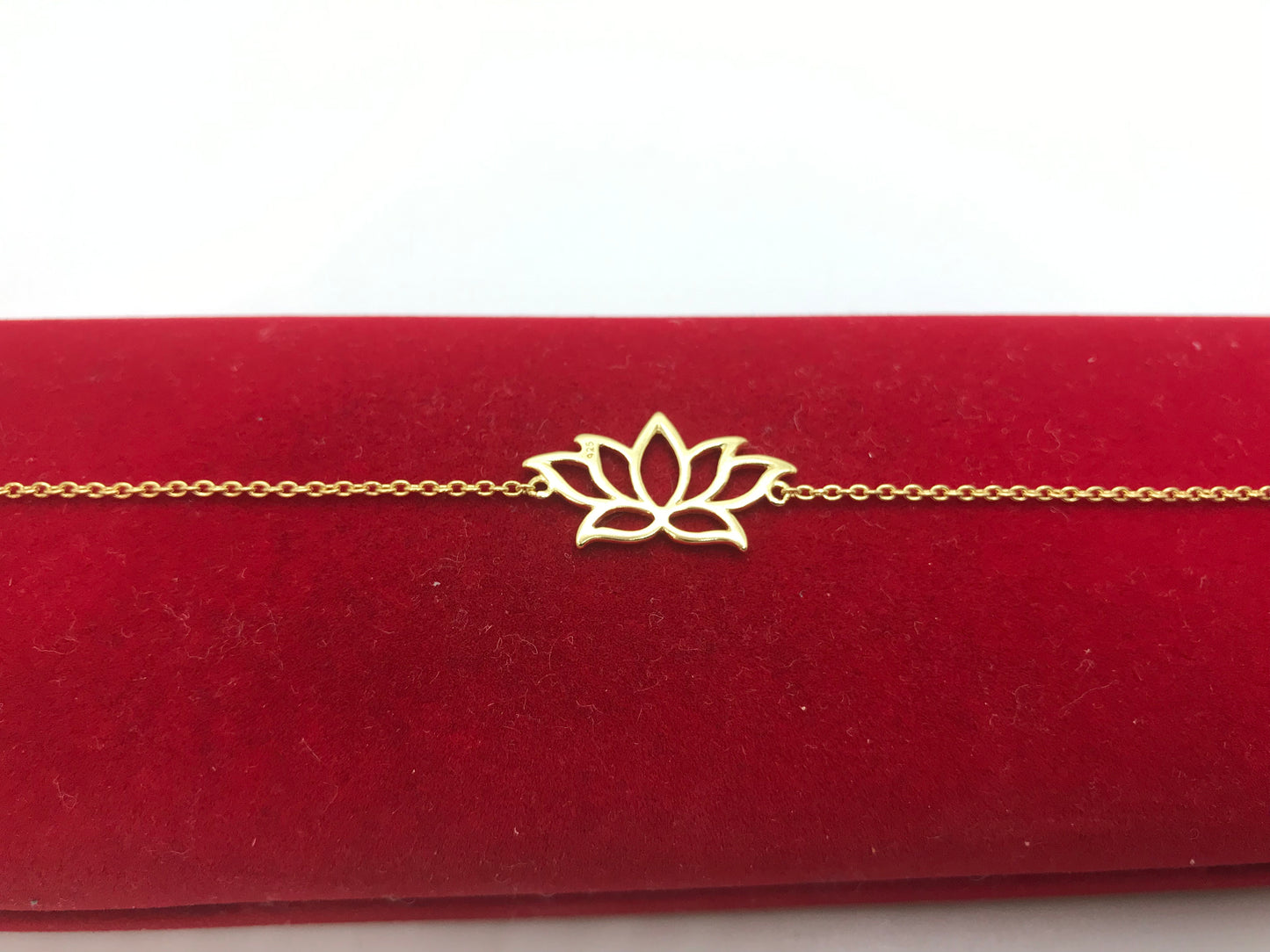 Bracelet en argent sterling rempli d'or