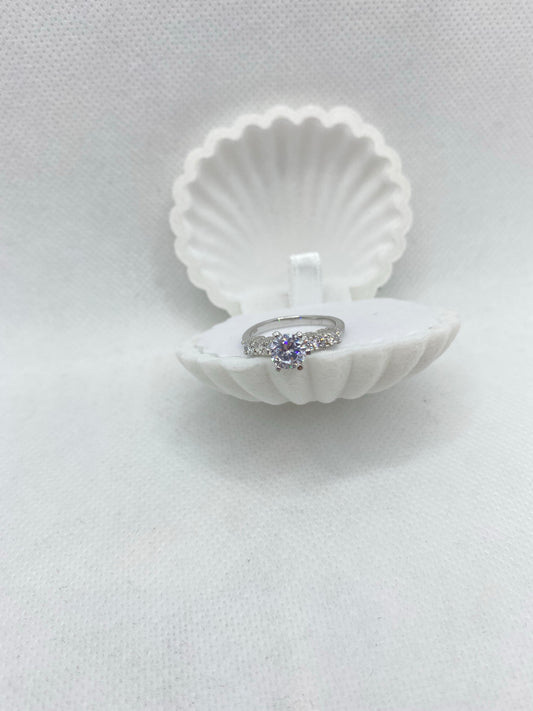 Bague en argent véritable