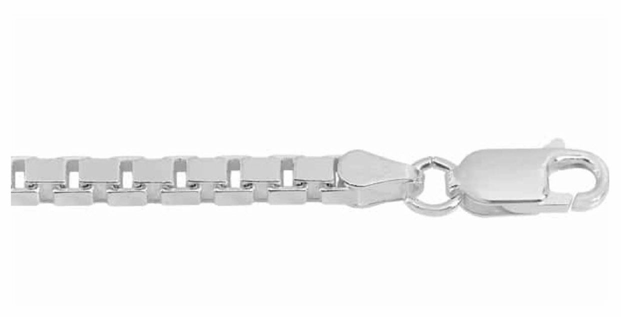 Chaînes à maillons en argent véritable