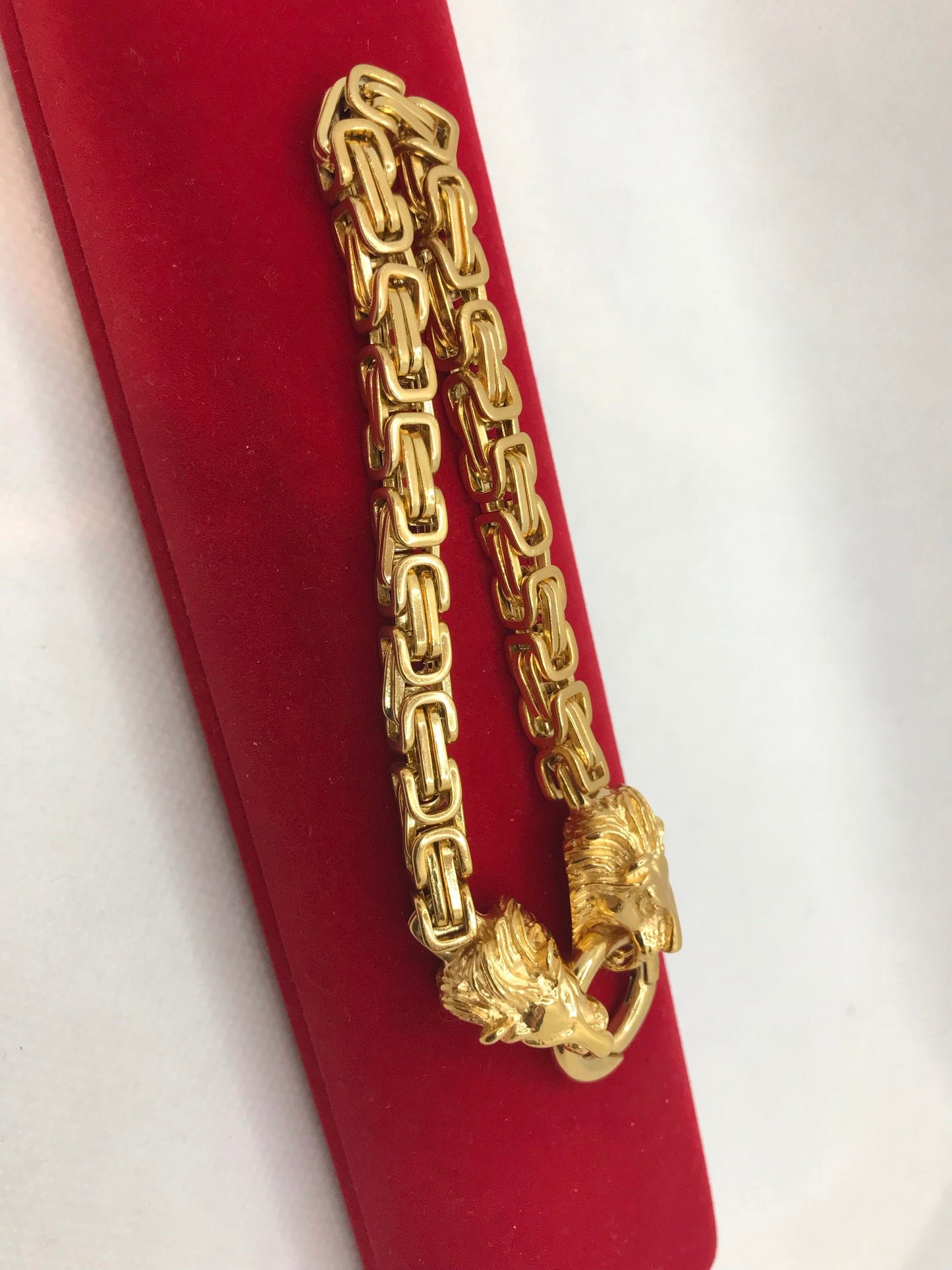 Bracelet Lion Plaqué Or