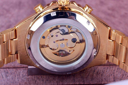 Montre automatique en acier inoxydable
