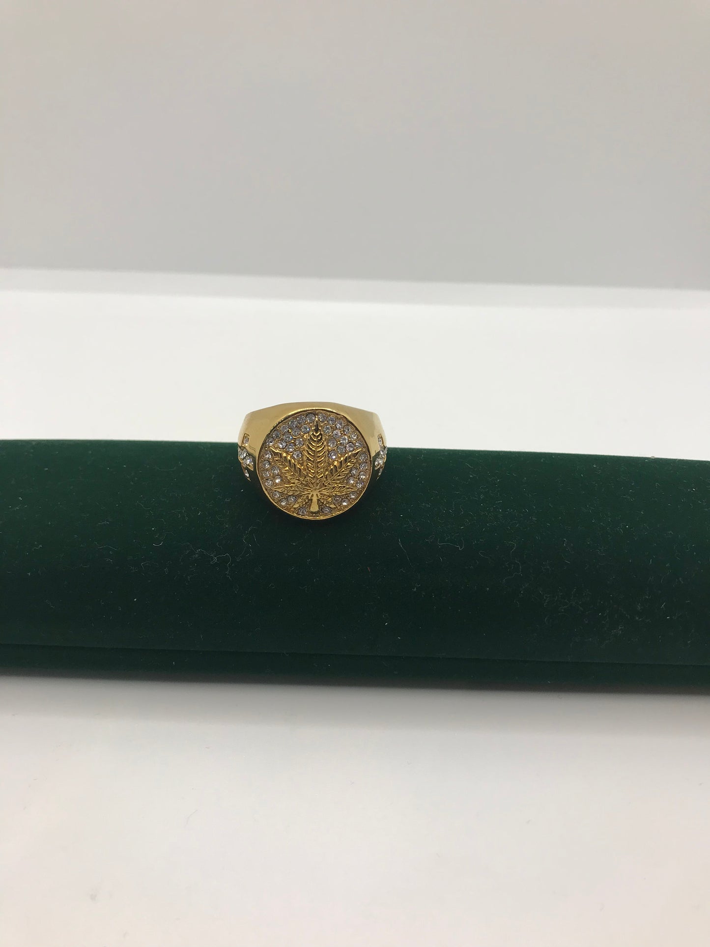 Bague fantaisie plaquée or 18 carats