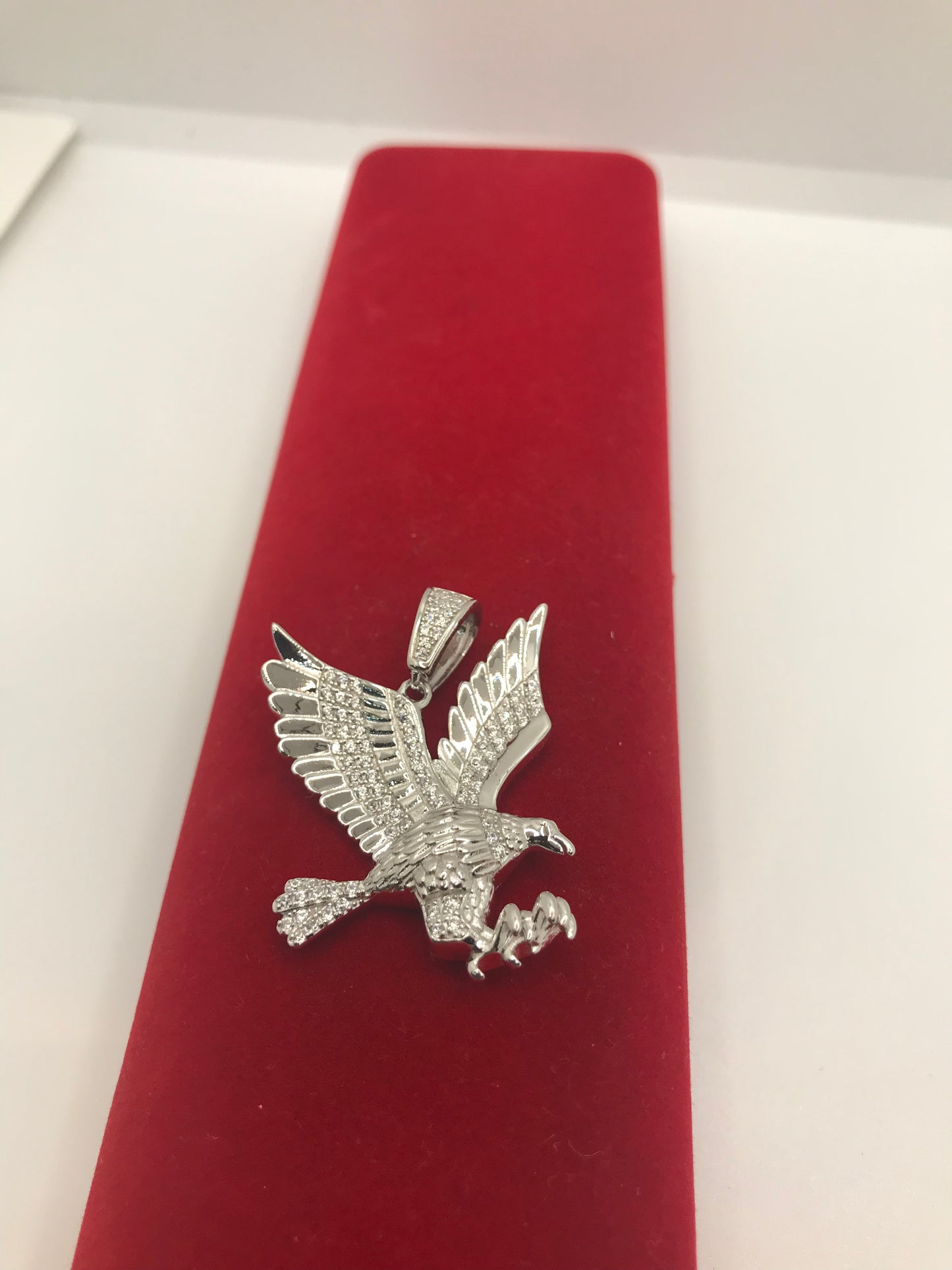 Pendentif aigle en argent sterling