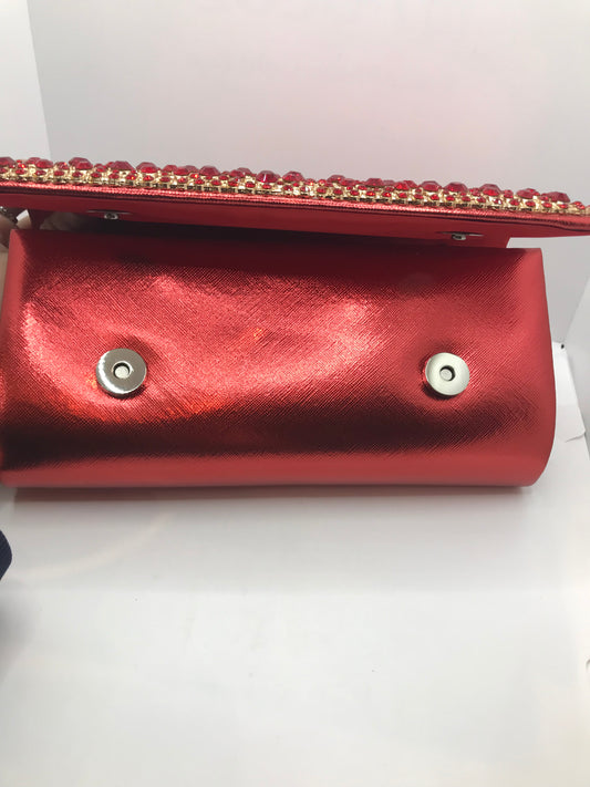 Pochette rouge tendance