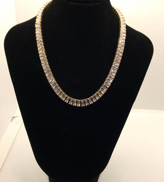 Chaîne glacée 18 carats