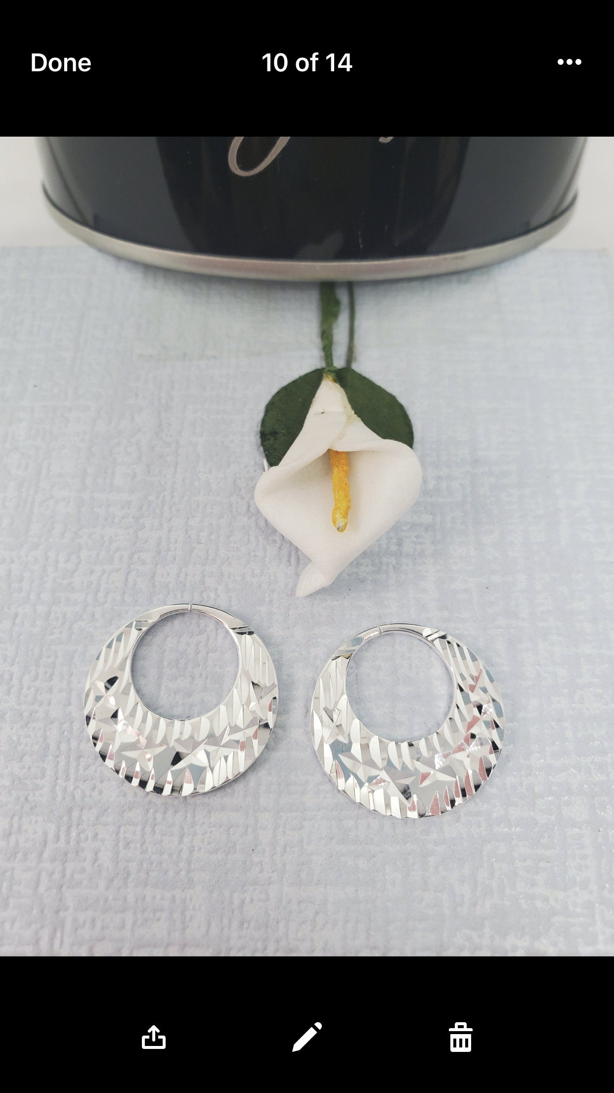 Boucles d'oreilles Nattiyan en vogue