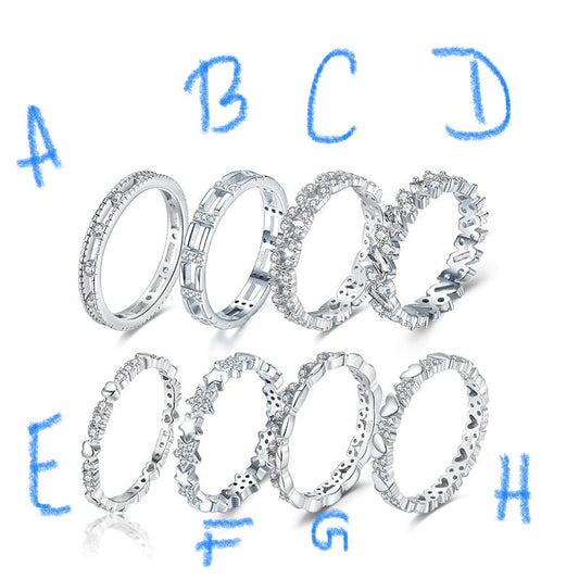 Bagues en argent sterling