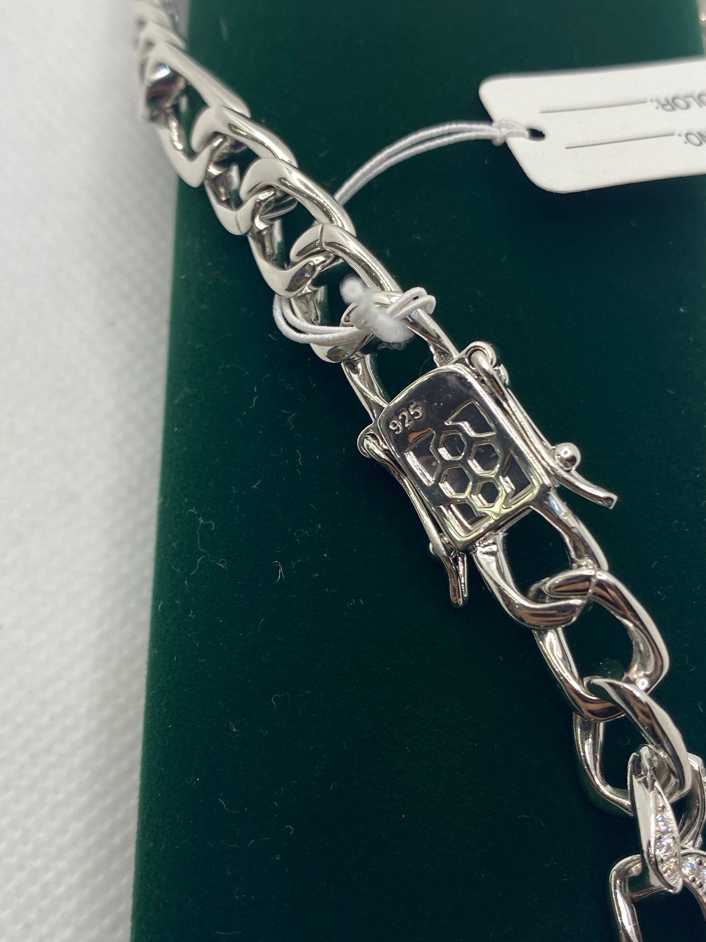 Chaînes glacées en argent sterling