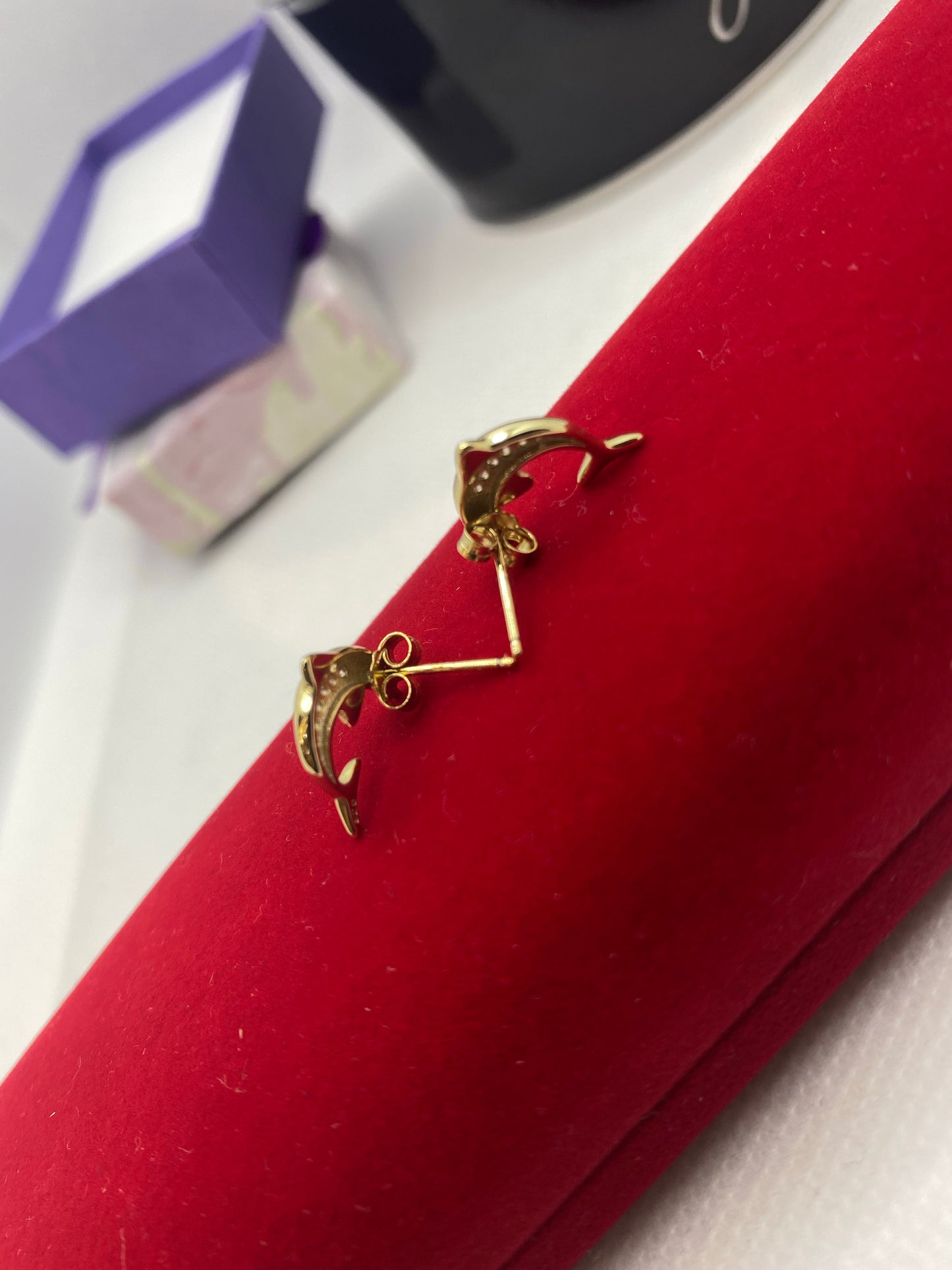 Boucles d'oreilles à tige en argent sterling 925