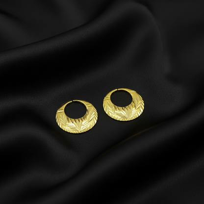 Real Silver Latest Design Nattiyan Earrings (Sizes Available)