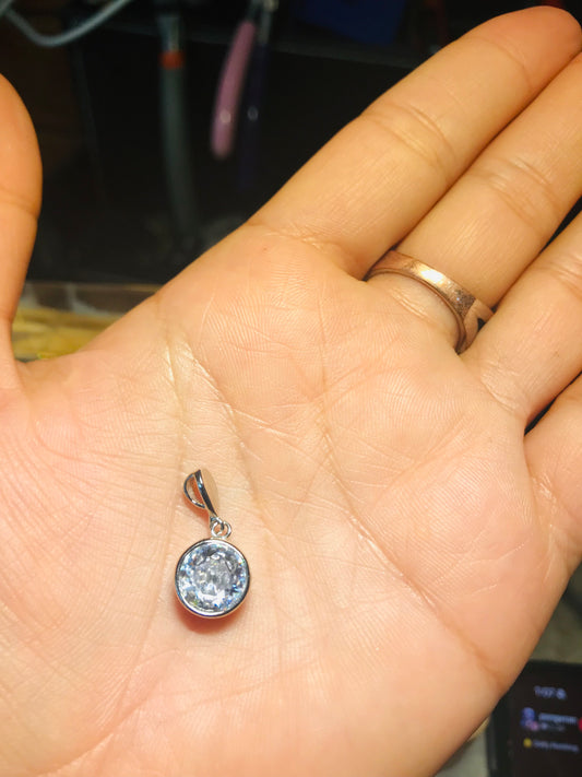 Pendentif en argent sterling