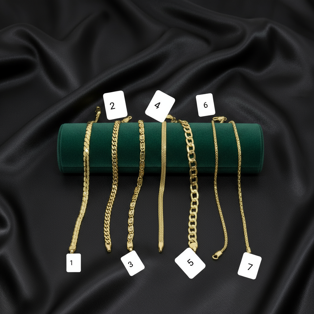 ਸੋਨੇ ਦੇ ਬਣੇ ਬਰੇਸਲੇਟ - ਯੂਨੀਸੈਕਸ