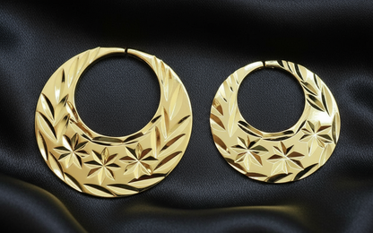 Boucles d'oreilles classiques Nattiyan 💥En rupture de stock💥