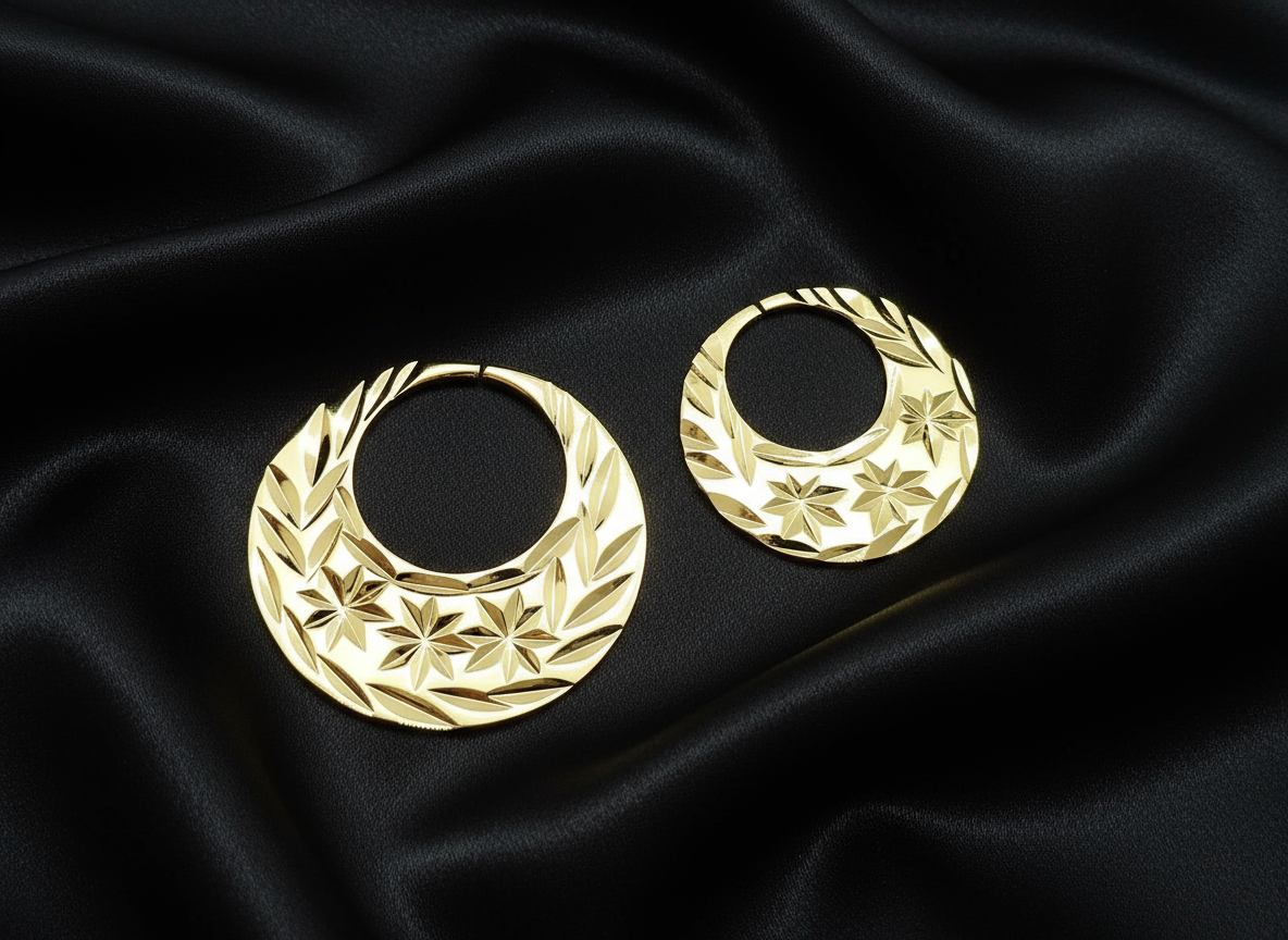 Boucles d'oreilles classiques Nattiyan 💥En rupture de stock💥