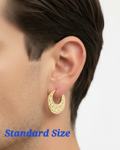 Boucles d'oreilles classiques Nattiyan 💥En rupture de stock💥