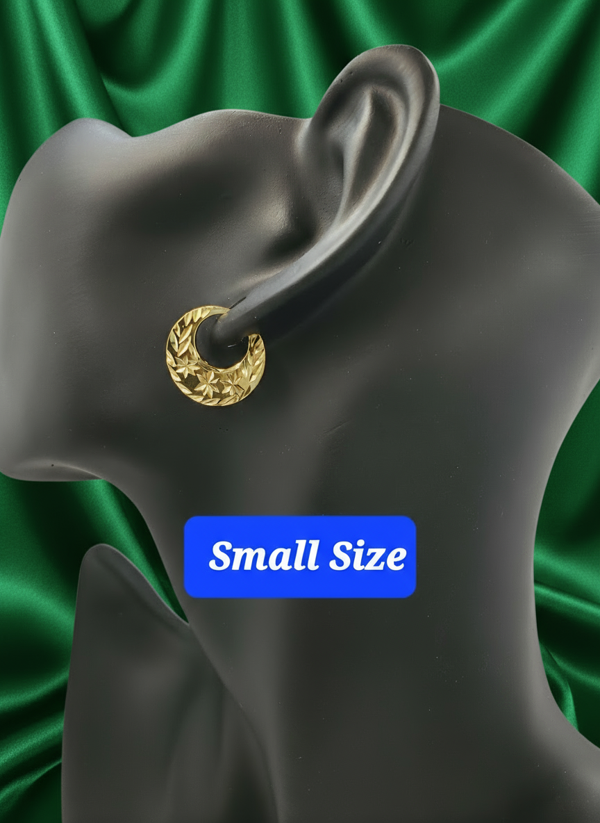 Boucles d'oreilles classiques Nattiyan 💥En rupture de stock💥