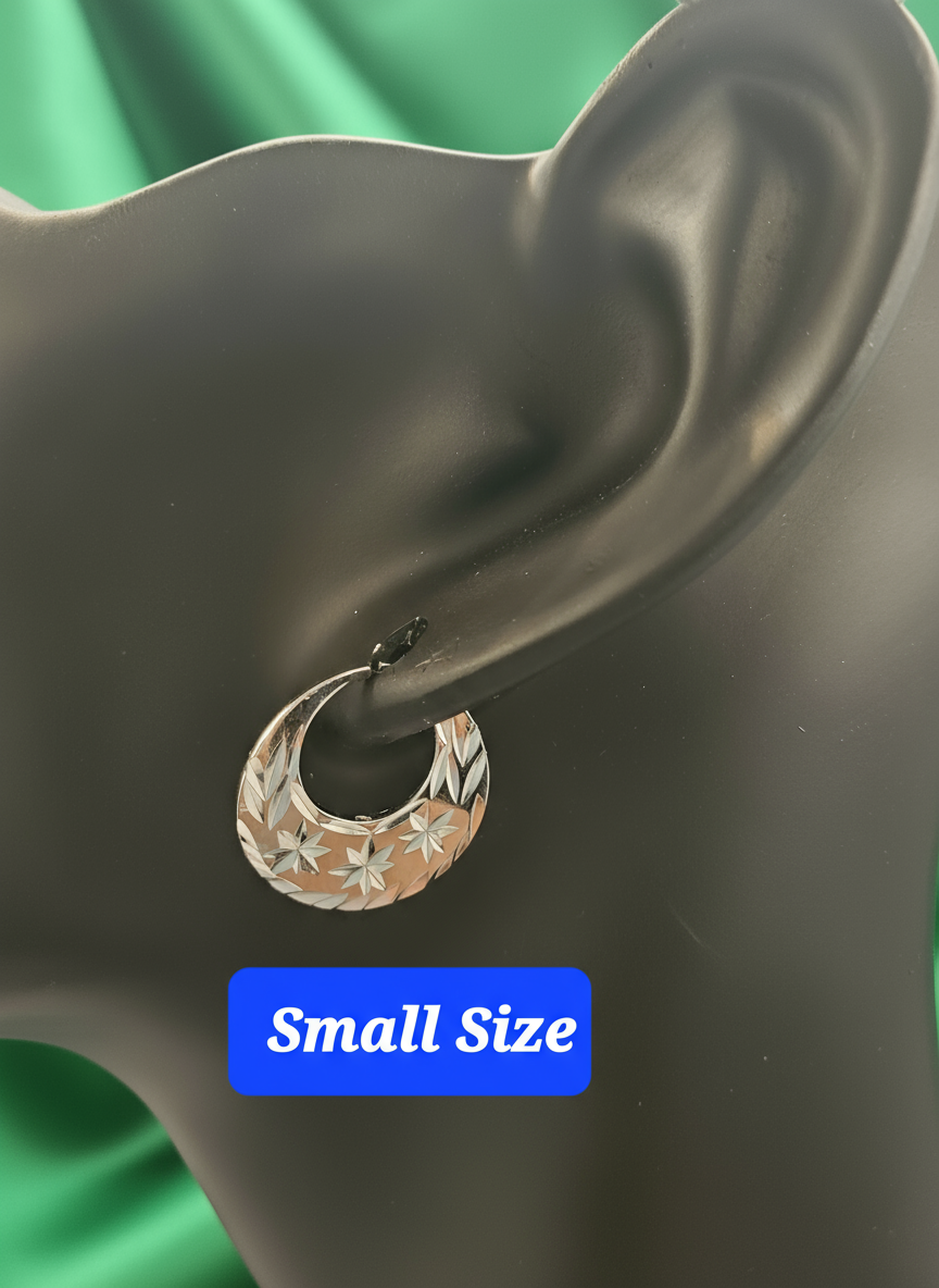 Boucles d'oreilles classiques Nattiyan 💥En rupture de stock💥
