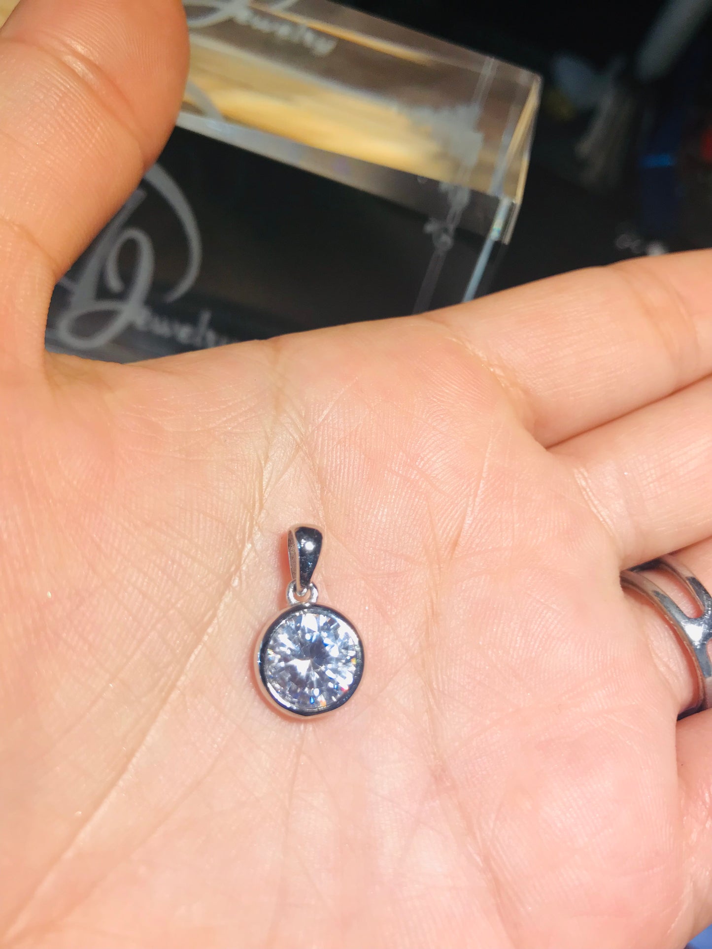 Pendentif en argent sterling