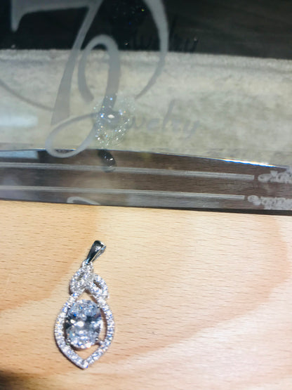 Pendentif en argent sterling