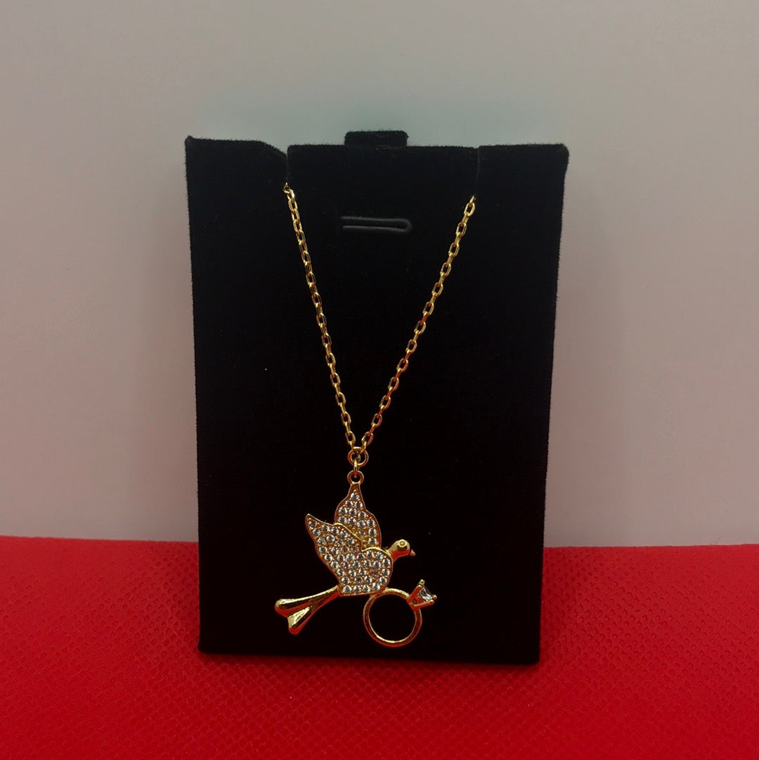 ਸੋਨੇ ਦੀ ਪਲੇਟ ਵਾਲਾ ਹਾਰ