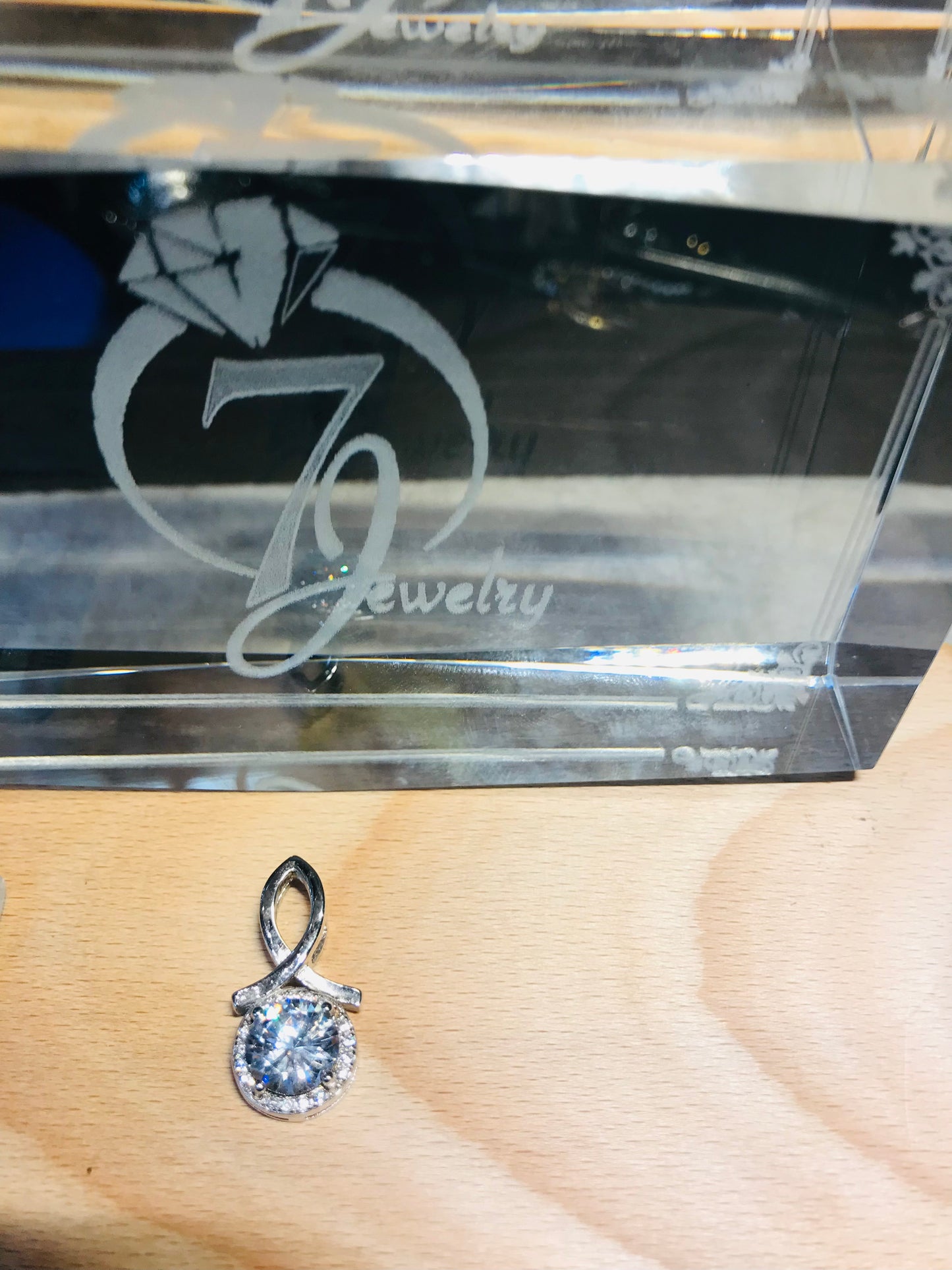 pendentif en argent sterling