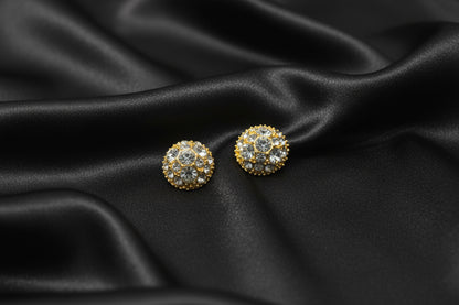 Magnetic Crystal Stud Earrings (No Piercing)