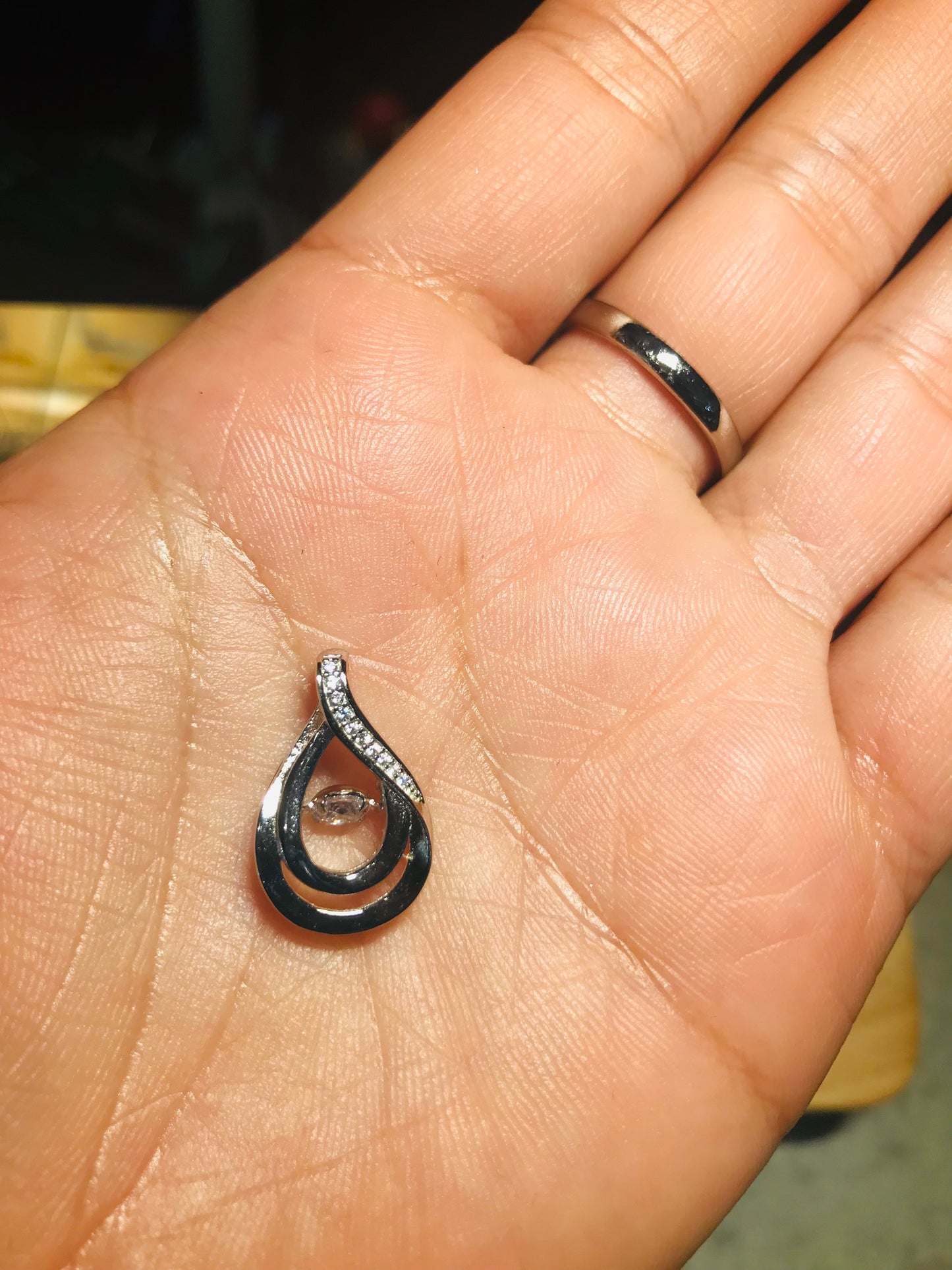 Pendentif en argent sterling